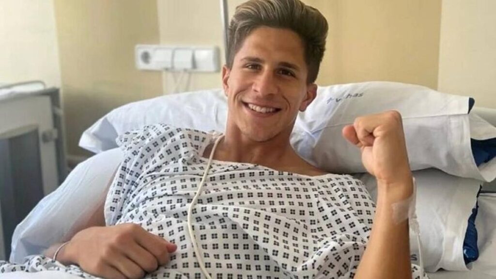 El hijo de Simeone, tras su grave lesión El fútbol son retos y me tocó uno desafortunado thumbnail