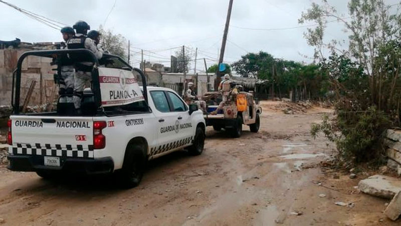 Guardia Nacional mantiene Plan GN-A en BC y BCS para auxiliar a población afectada por Hilary thumbnail