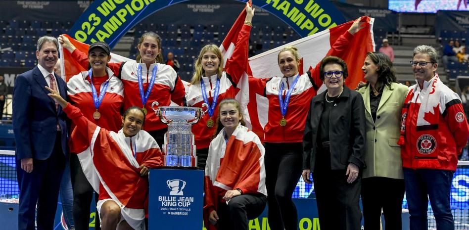 Canadá gana y hace historia en la Copa Billie Jean King thumbnail