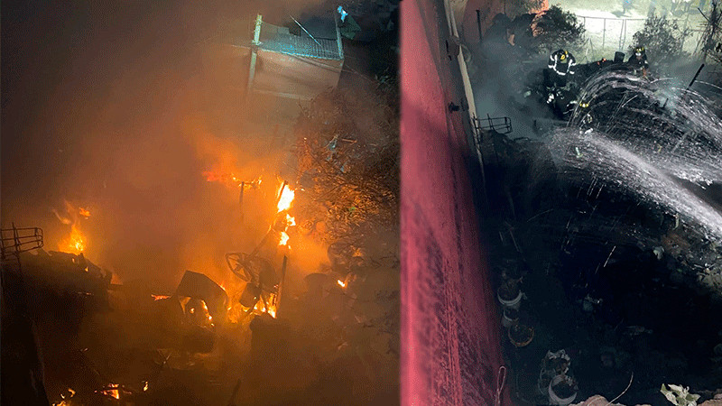 Otro incendio, esta vez en la alcaldía Gustavo A. Madero, en CDMX thumbnail