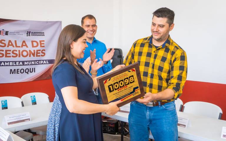 Miriam Soto su constancia de mayoría thumbnail