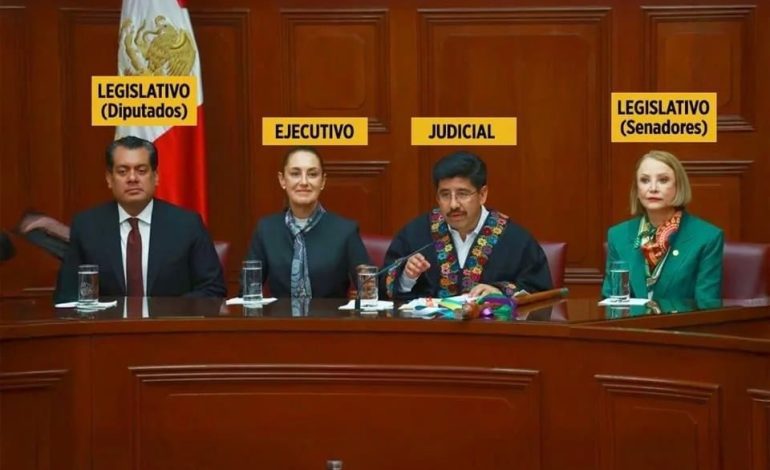 Morena consolida el control de los tres Poderes de la Unión