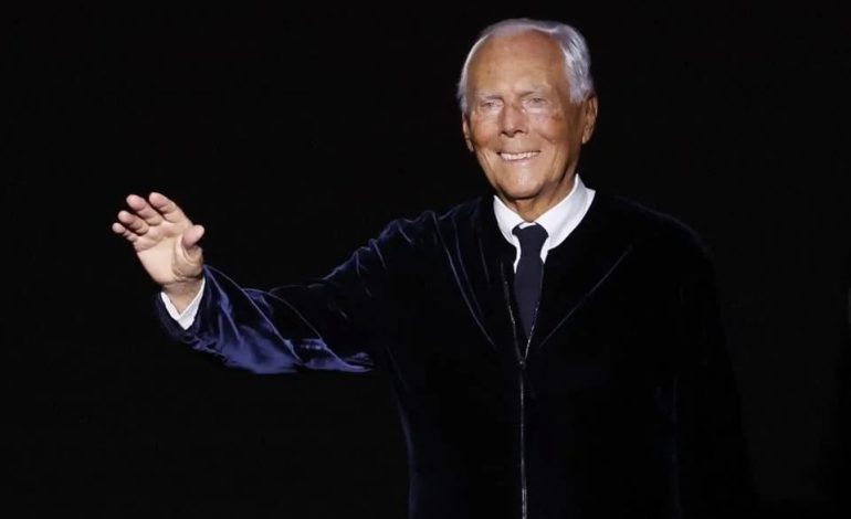 Murió el diseñador Giorgio Armani