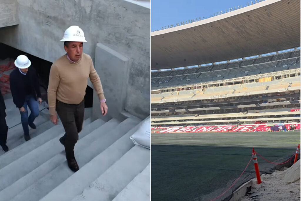 La reconstrucción del Estadio Azteca entra en fase crítica: Azcárraga, líder y pionero en la lucha por la modernización.