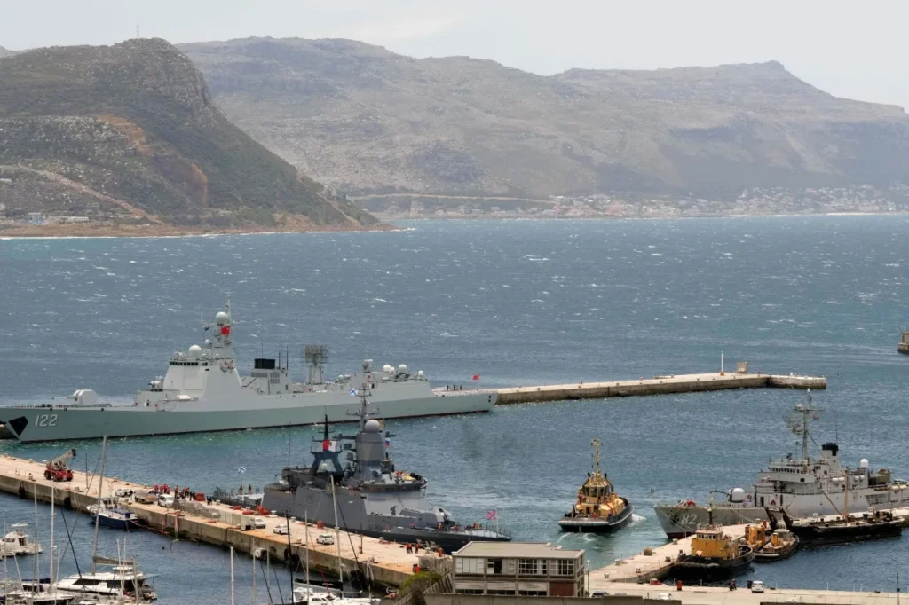 China, Rusia e Irán se unen a Sudáfrica para ejercicios navales