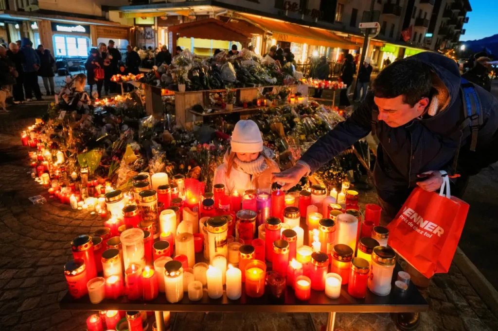 Suiza honra a las víctimas del mortal incendio en un bar