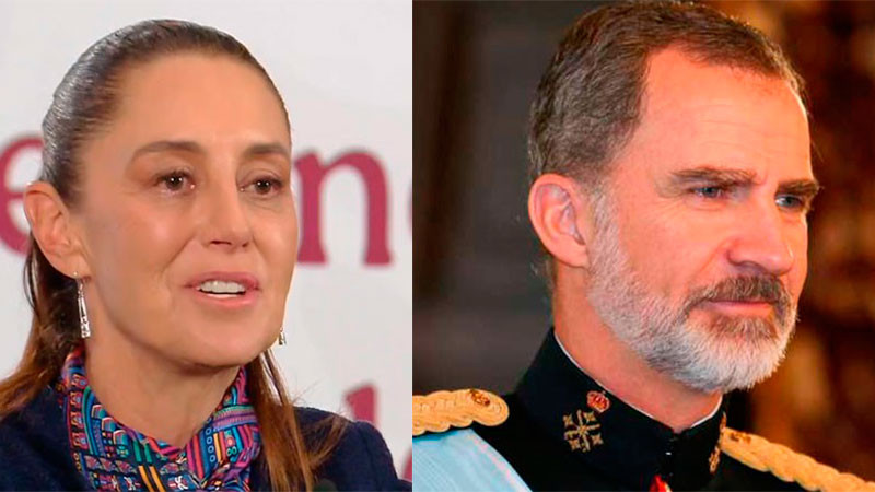 Invita Claudia Sheinbaum al rey Felipe VI a México para el Mundial de Fútbol 2026