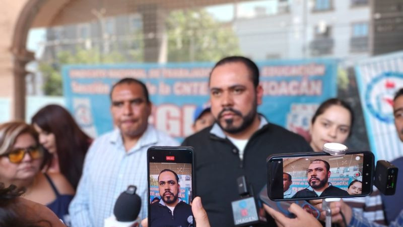 CNTE denuncia exclusión del magisterio en el "Plan Michoacán por la Paz y la Justicia"