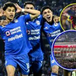 Cruz Azul aún no juega en el Estadio Azteca y ya se 'adueña' de una parte de la tribuna antes de la reapertura de la casa del América