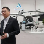 Presenta empresa china aeronave eléctrica para 10 pasajeros
