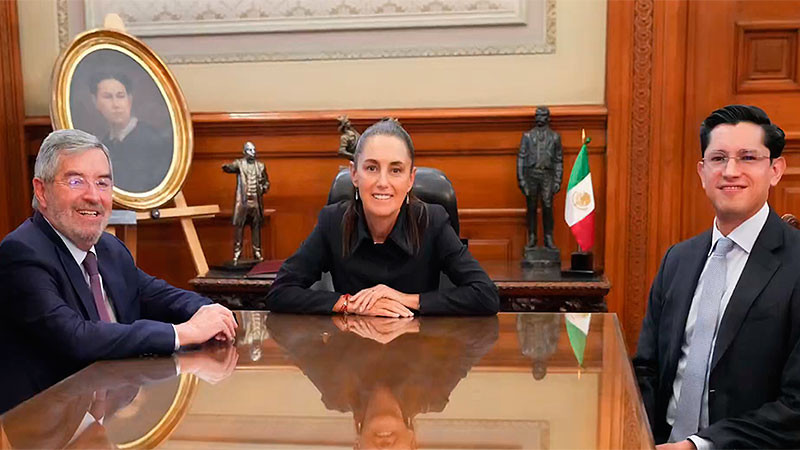 Confirma Sheinbaum la renuncia de Juan Ramón de la Fuente a la SRE; propondrá a Velasco Álvarez para que se quede al frente